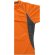 Camiseta técnica Quebec de manga corta blanca detalles de color de mujer Naranja/antracita detalle 7