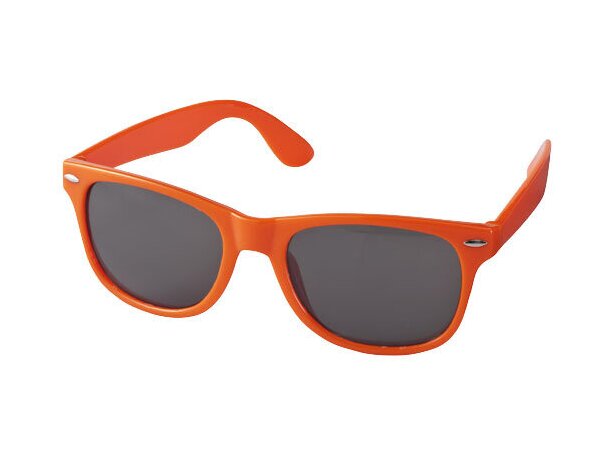 Gafas de sol estilo retro personalizada naranja Gafas de sol estilo retro personalizada naranja