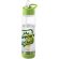 Botella deportiva y ligera con infusor de rosca para fruta 740 ml personalizada barata transparente/lima