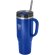 Vaso térmico con pajita Melbourne 1200ml acero reciclado Azul real detalle 43