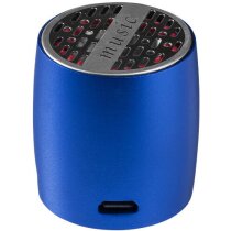 Altavoz compacto de aluminio personalizado azul medio Altavoz compacto de aluminio personalizado azul medio