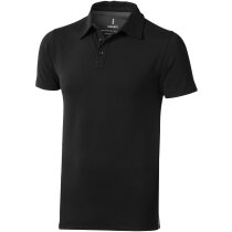 Polo de manga corta tejido mixto unisex personalizado blanco Polo de manga corta tejido mixto unisex personalizado blanco