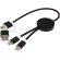 Cable 5 en 1 Alasia aluminio reciclado carga rápida Negro intenso detalle 6