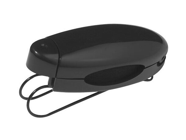 Clip de visera para accesorios personalizado negro intenso Clip de visera para accesorios personalizado negro intenso