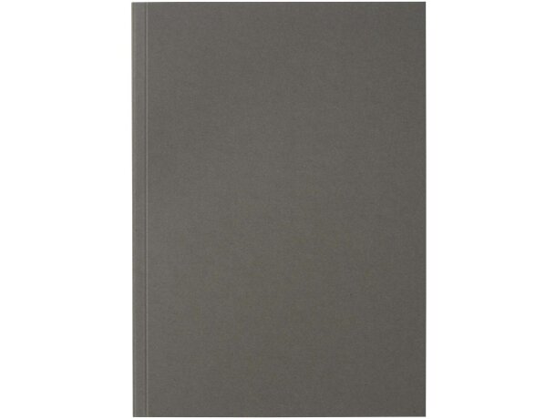 Cuaderno Novella Austen A5 tapa blanda 100 hojas papel FSC Gris detalle 13
