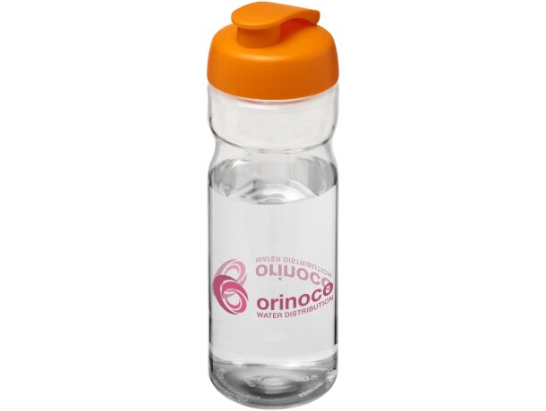 H2O Active® Base Bidón deportivo con Tapa Flip de 650 ml con logo