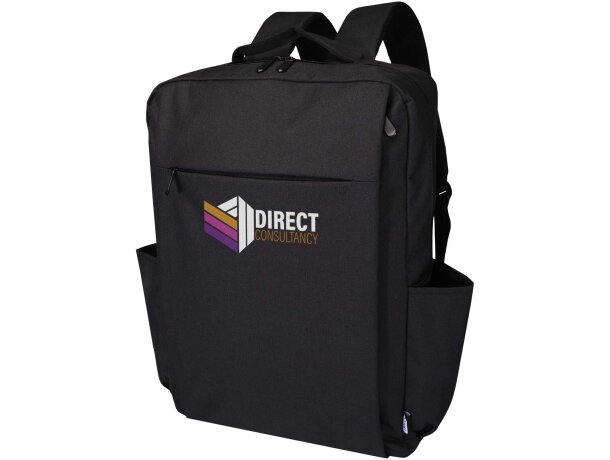 Mochila portátil 15 pulgadas Libra poliéster reciclado GRS detalle 1
