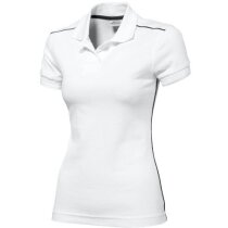 Polo de manga corta de mujer backhand de Slazenger 240 gr personalizado blanco Polo de manga corta de mujer backhand de Slazenger 240 gr personalizado blanco