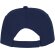 Gorra personalizable de 5 paneles con detalle de ribete Azul marino detalle 24