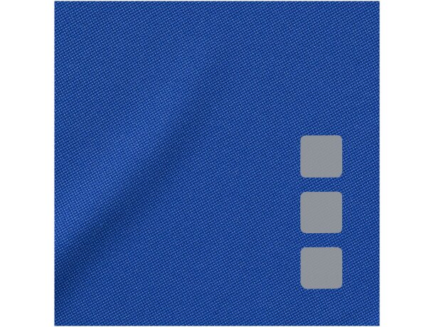 Polo de manga corta de mujer ottawa de Elevate 220 gr Azul detalle 12