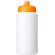 Bidón deportivo Baseline Rise 500ml con relieve moldeable Blanco/naranja detalle 19