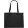 Bolsa tote circular reciclada GRS Kai con código QR Negro intenso detalle 3