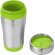 Vaso de plástico isitérmico Plateado/verde lima detalle 7