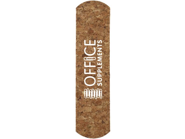 Funda para bolígrafo eco de corcho Temara Natural detalle 1