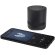 Altavoz inalámbrico Hunor de plástico reciclado con Bluetooth Negro intenso detalle 6