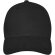 Gorra de 6 paneles Davis Negro intenso detalle 31