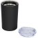 Vaso Pika 330ml acero inoxidable doble pared aislamiento vacío Negro intenso detalle 3