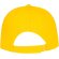 Gorra dividida en 6 paneles. Ideal para merchandising Amarillo detalle 8