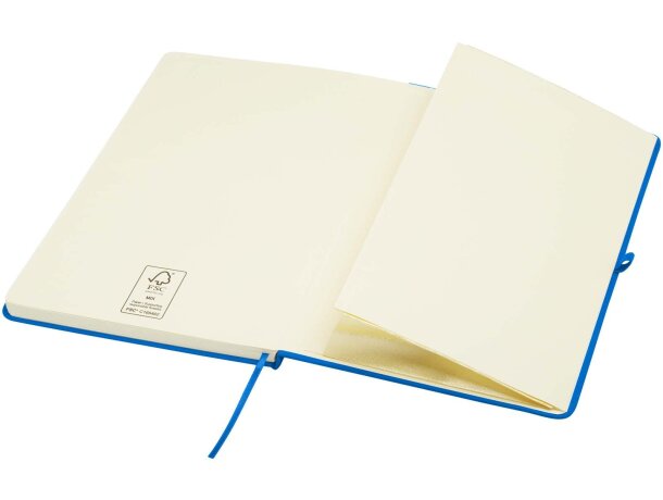 Libreta tapa dura A5 Spectrum Plus con papel certificado FSC Azul claro detalle 63