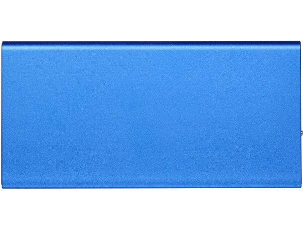 Batería externa de aluminio Plate 8000 mAh con USB tipo C Azul real detalle 17
