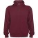 Sudadera con capucha y cremallera Montblanc Roly unisex Granate