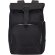 Mochila enrollable Rhine nylon reciclado GRS para portátil 15 Negro intenso detalle 2