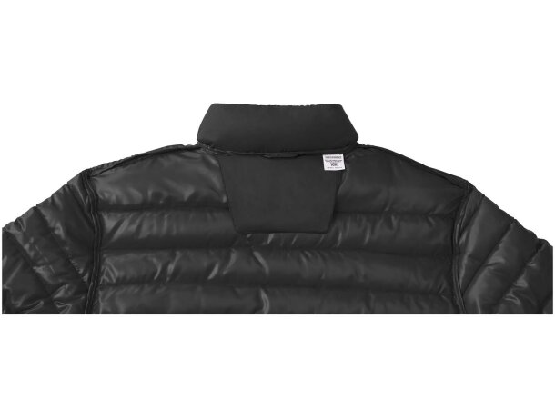 Chaqueta aislante de material reciclado hombre Athenas Negro intenso detalle 16