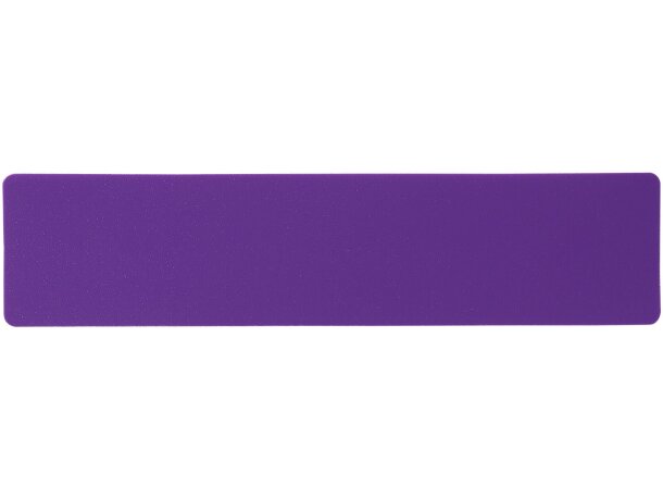 Regla de plástico flexible Rothko 15 cm con doble escala Morado detalle 18