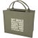 Bolsa tote cuadrada Page algodón y poliéster reciclado 500g Verde detalle 6
