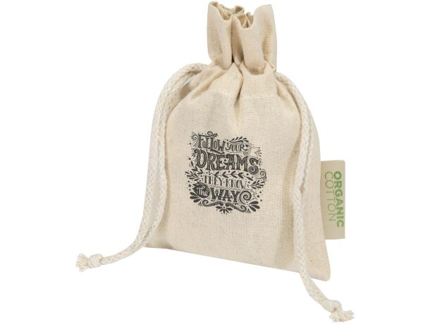 Bolsa de regalo algodón orgánico certificado OCS Odisha Natural detalle 1
