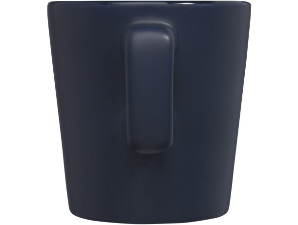 Taza de cerámica Ross 280 ml con acabado mate Azul marino detalle 9