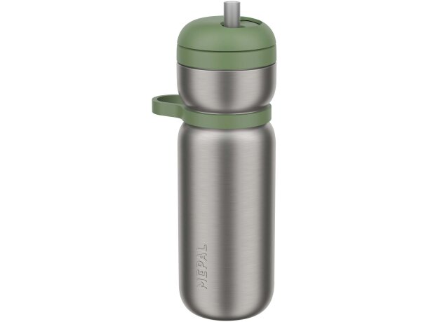 Bidón deportivo con aislamiento Mepal Twist Blanco detalle 9