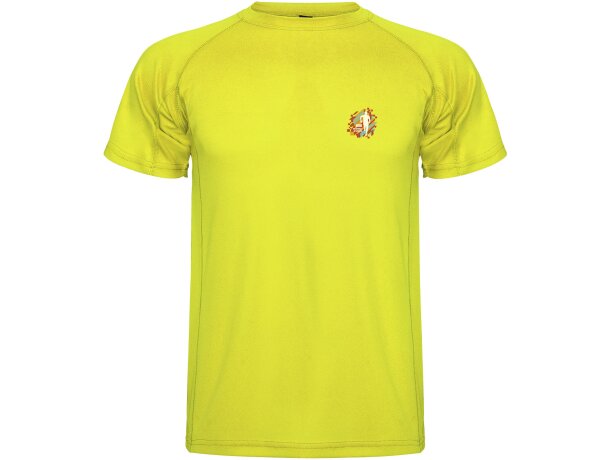 Camiseta deportiva infantil Montecarlo Roly punto piqué detalle 16