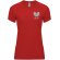 Camiseta deportiva manga corta mujer Bahrain Roly técnica Rojo detalle 77