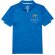 Polo manga corta de mujer kiso de Elevate 150 gr Azul detalle 4