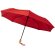 Paraguas automático plegable material reciclado PET de 21 Bo Rojo