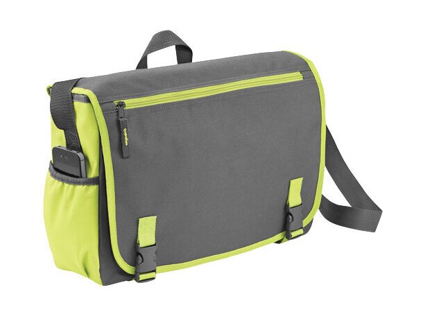 Bandolera para portátil de 15,6" personalizada gris Bandolera para portátil de 15,6" personalizada gris