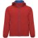 Chaqueta softshell Siberia Roly con capucha y forro micropolar Rojo