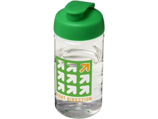 H2O Active® Bop Bidón deportivo con Tapa Flip de 500 ml Transparente/verde detalle 34