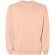 Sudadera cuello redondo unisex Jaya Roly algodón 250 g/m² Naranja claro