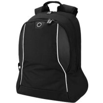 Mochila para portátil 15,6" con ribete frontal negro intenso Mochila para portátil 15,6" con ribete frontal negro intenso