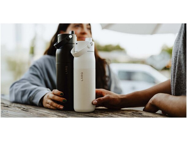 Botella agua LARQ PureVis 2.0 con purificación UV-C 680 ml Blanco detalle 11