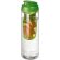 H2O Active® Vibe Bidón e infusor con tapa Flip de 850 ml Transparente/lima