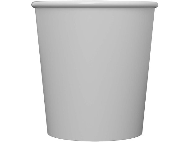 Vaso Americano Piccolo 100ml en plástico PP reciclable Blanco detalle 2