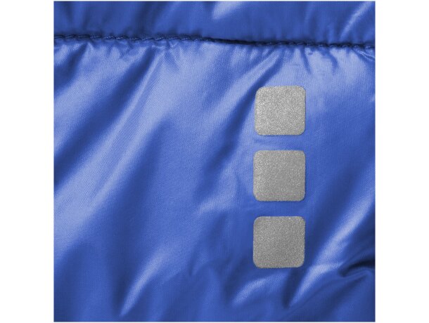 Chaleco plumón natural hombre Fairview con certificación RDS Azul detalle 10