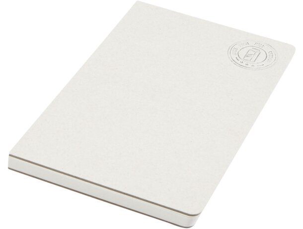 Libretas A5 personalizadas Dairy Dream 80 hojas recicladas Blanco roto detalle 7