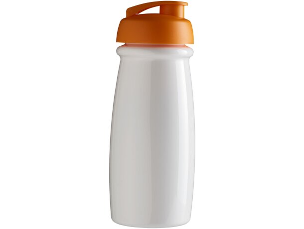 H2O Active® Pulse Bidón deportivo con Tapa Flip de 600 ml Blanco/naranja detalle 43