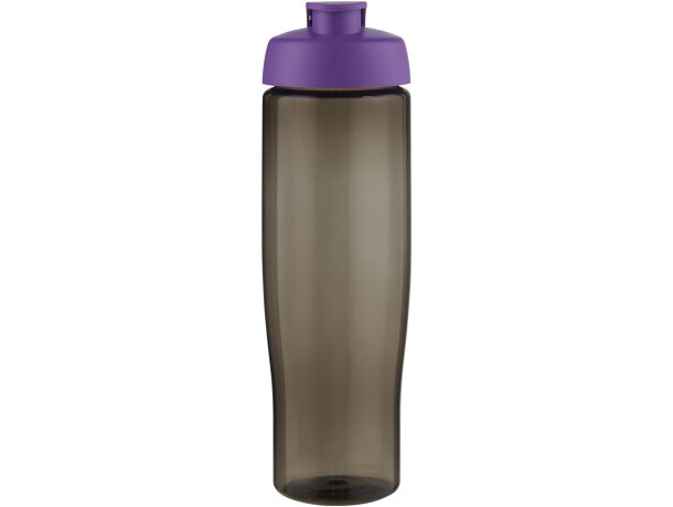 Bidón deportivo con tapa Flip de 700 ml H2O Active® Eco Tempo Morado/carbón detalle 18