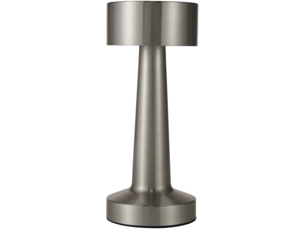 Lámpara de mesa recargable regulable Aludra Plateado detalle 14