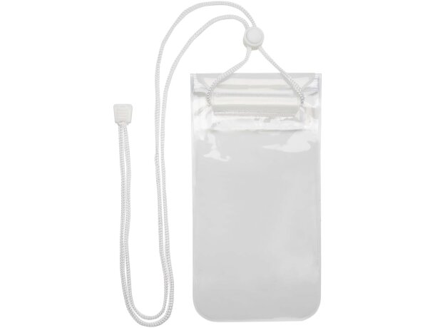 Funda impermeable Dombay con certificación IPX7 talla L Blanco detalle 3